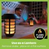 Smart Solar Pathways Lights with Remote, Bright White & Warm Flame Outdoor LED Premier Lighting