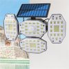 Upgraded Solar Motion Sensor Light Security Lamp Garden Outdoor Waterproof