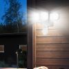 Solar Lights Outdoor 188 LEDs 1600lm Solar Security Lights Motion Sensor Lights 270Â°Lighting Angle Waterproof
