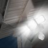Solar Lights Outdoor 188 LEDs 1600lm Solar Security Lights Motion Sensor Lights 270Â°Lighting Angle Waterproof